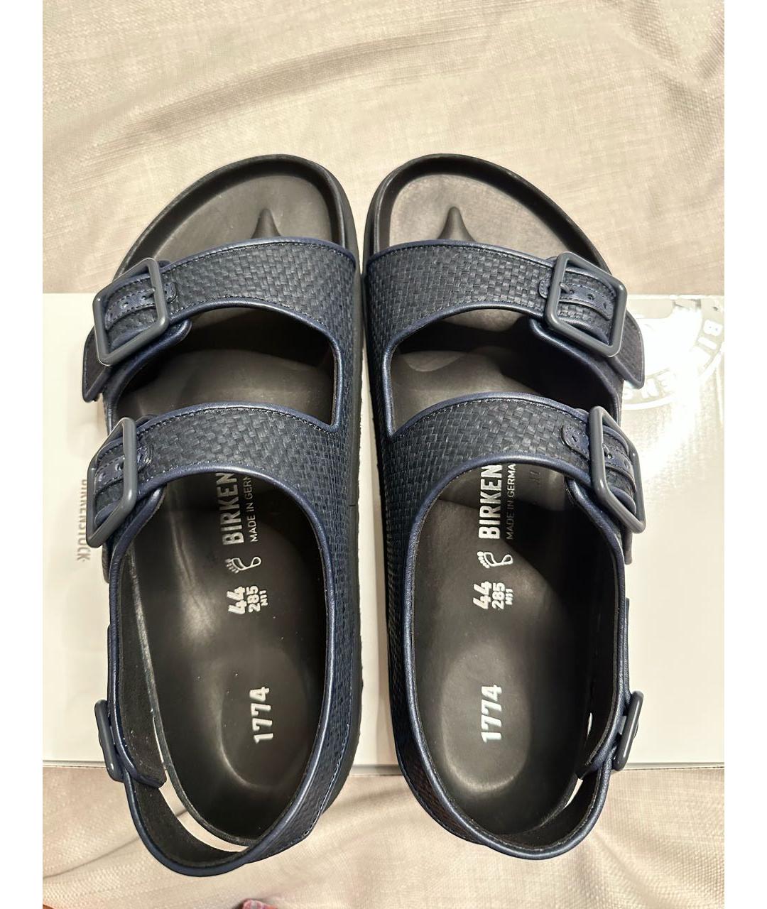 BIRKENSTOCK Темно-синие сандалии, фото 3