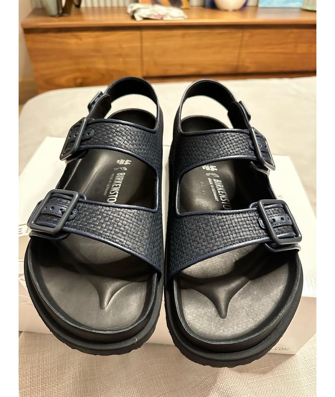 BIRKENSTOCK Темно-синие сандалии, фото 2