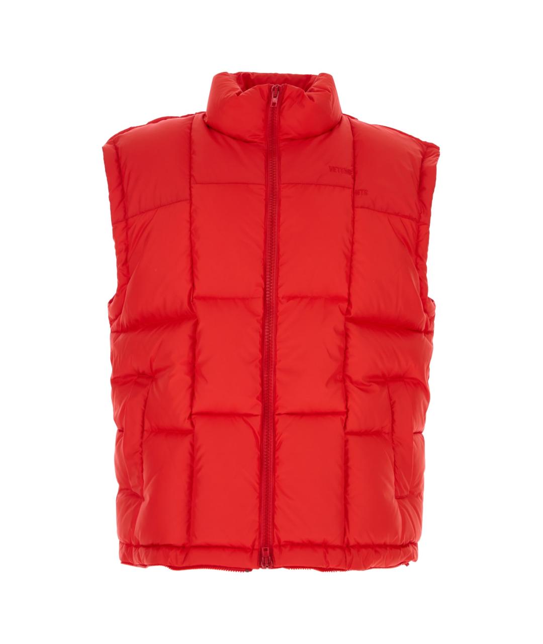 VETEMENTS Красный жилет, фото 1