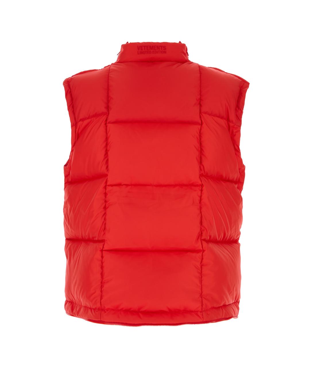 VETEMENTS Красный жилет, фото 2