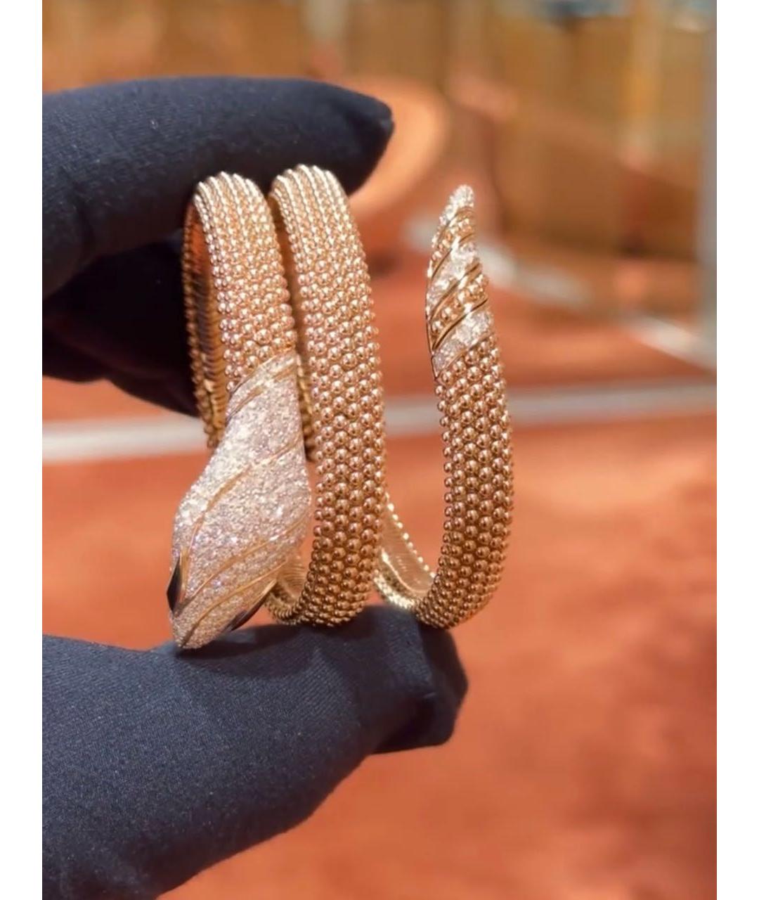 BVLGARI Золотой браслет из розового золота, фото 3