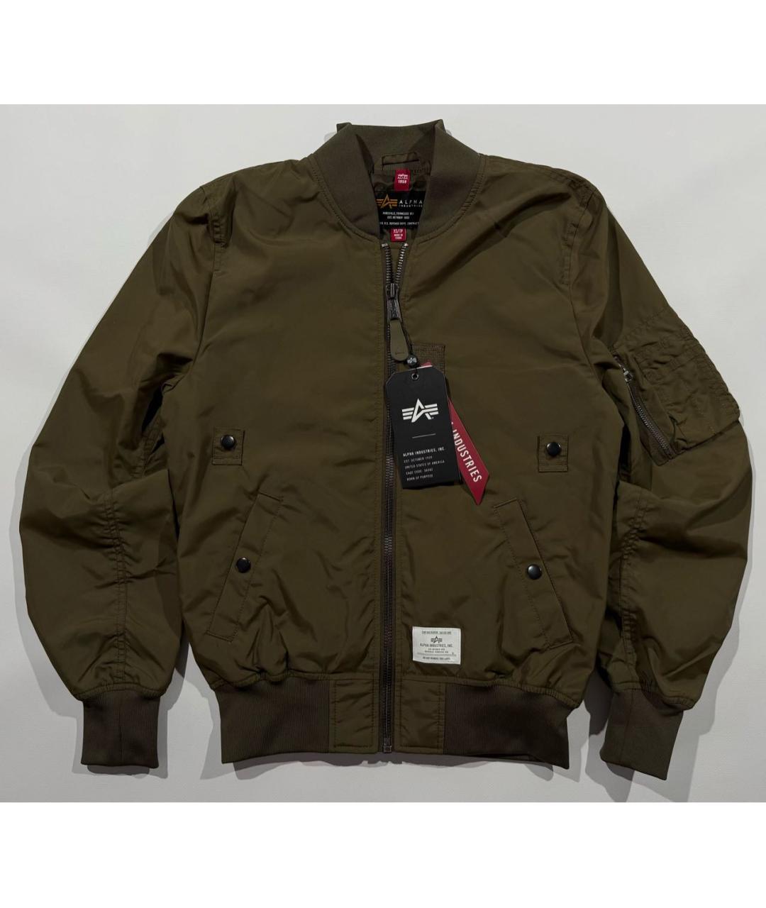 ALPHA INDUSTRIES Коричневая куртка, фото 6