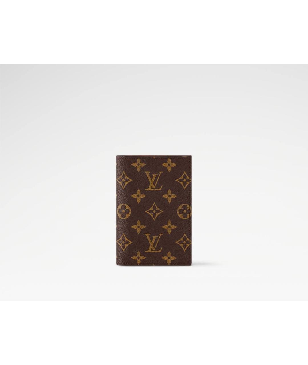 LOUIS VUITTON Коричневый кошелек, фото 4