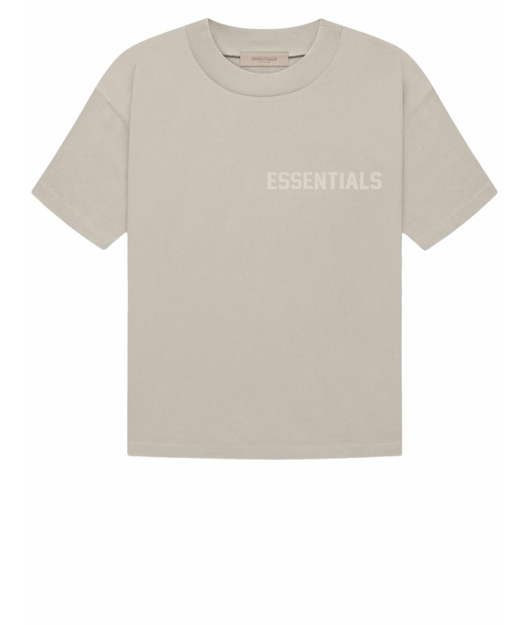 FEAR OF GOD ESSENTIALS Серая хлопковая футболка, фото 1