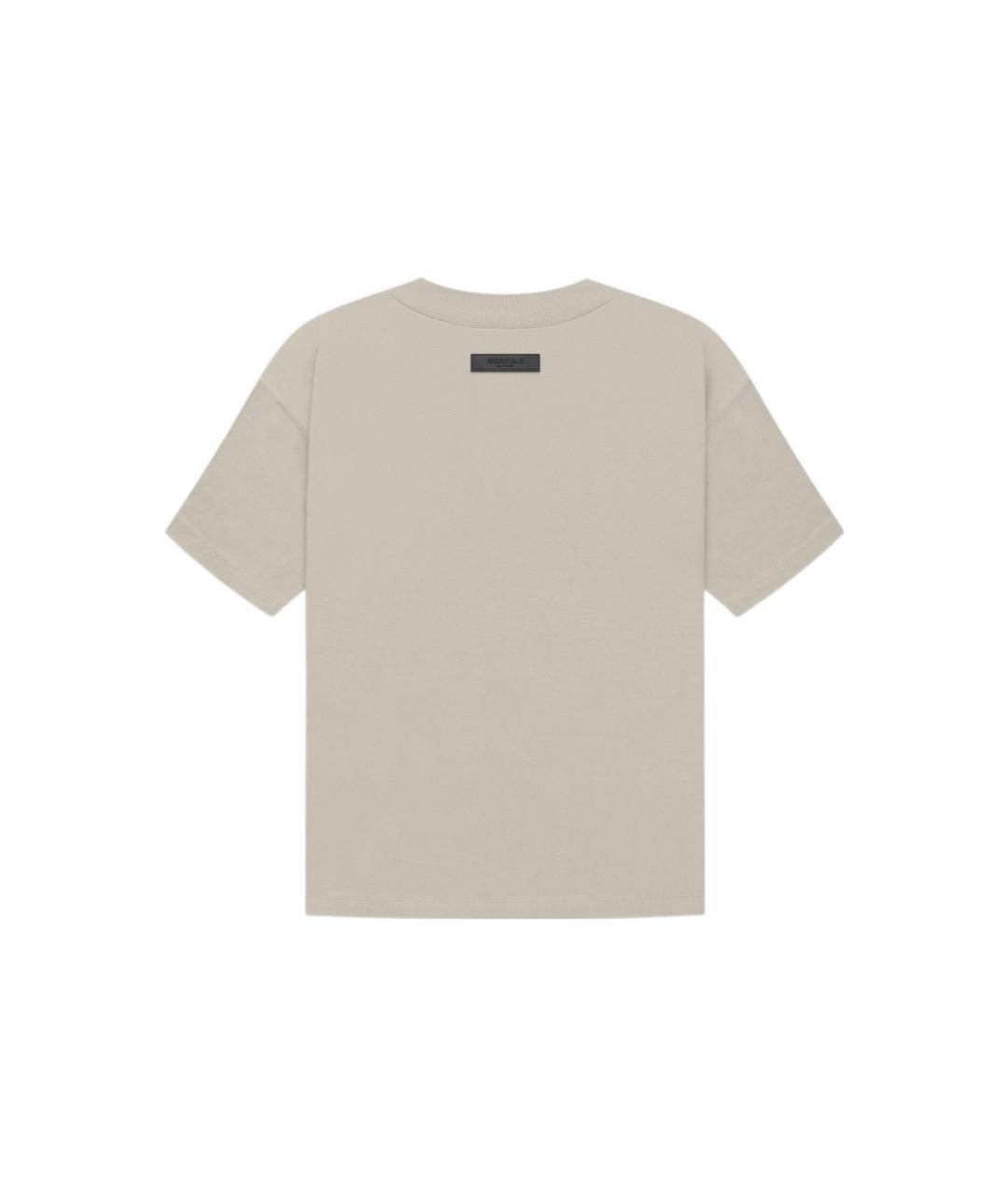 FEAR OF GOD ESSENTIALS Серая хлопковая футболка, фото 2