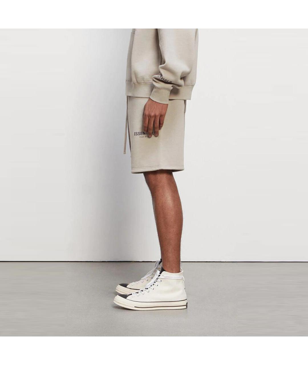 FEAR OF GOD ESSENTIALS Серые хлопковые шорты, фото 5