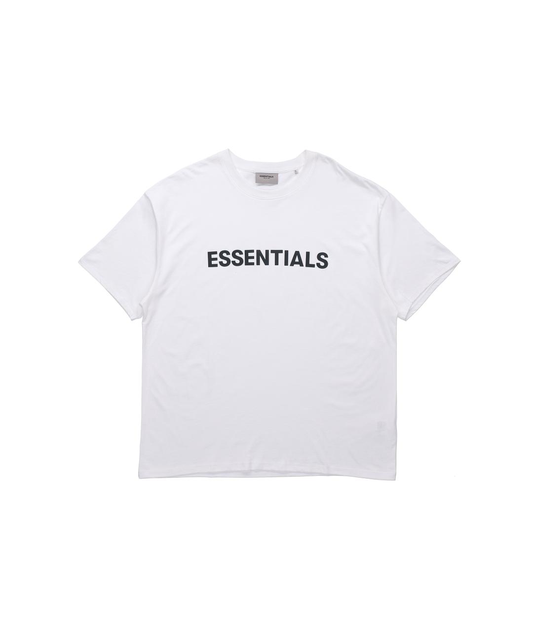 FEAR OF GOD ESSENTIALS Белая хлопковая футболка, фото 1