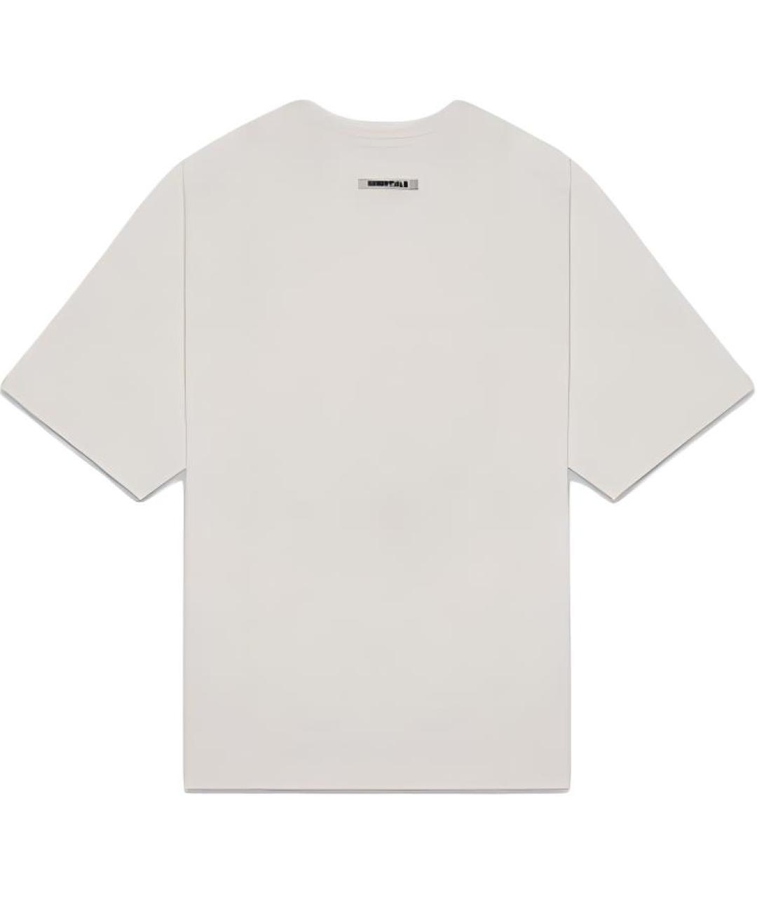 FEAR OF GOD ESSENTIALS Серая хлопковая футболка, фото 2