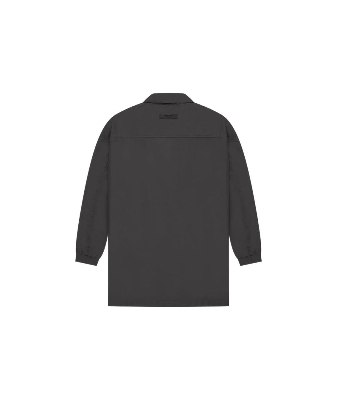 FEAR OF GOD ESSENTIALS Черная хлопковая куртка, фото 2