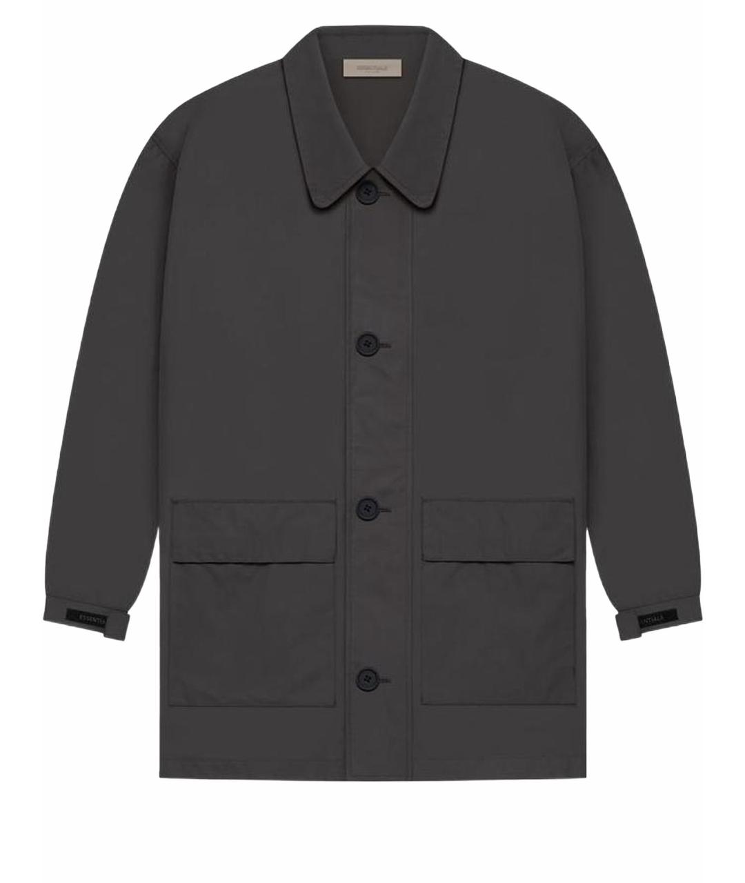FEAR OF GOD ESSENTIALS Черная хлопковая куртка, фото 1
