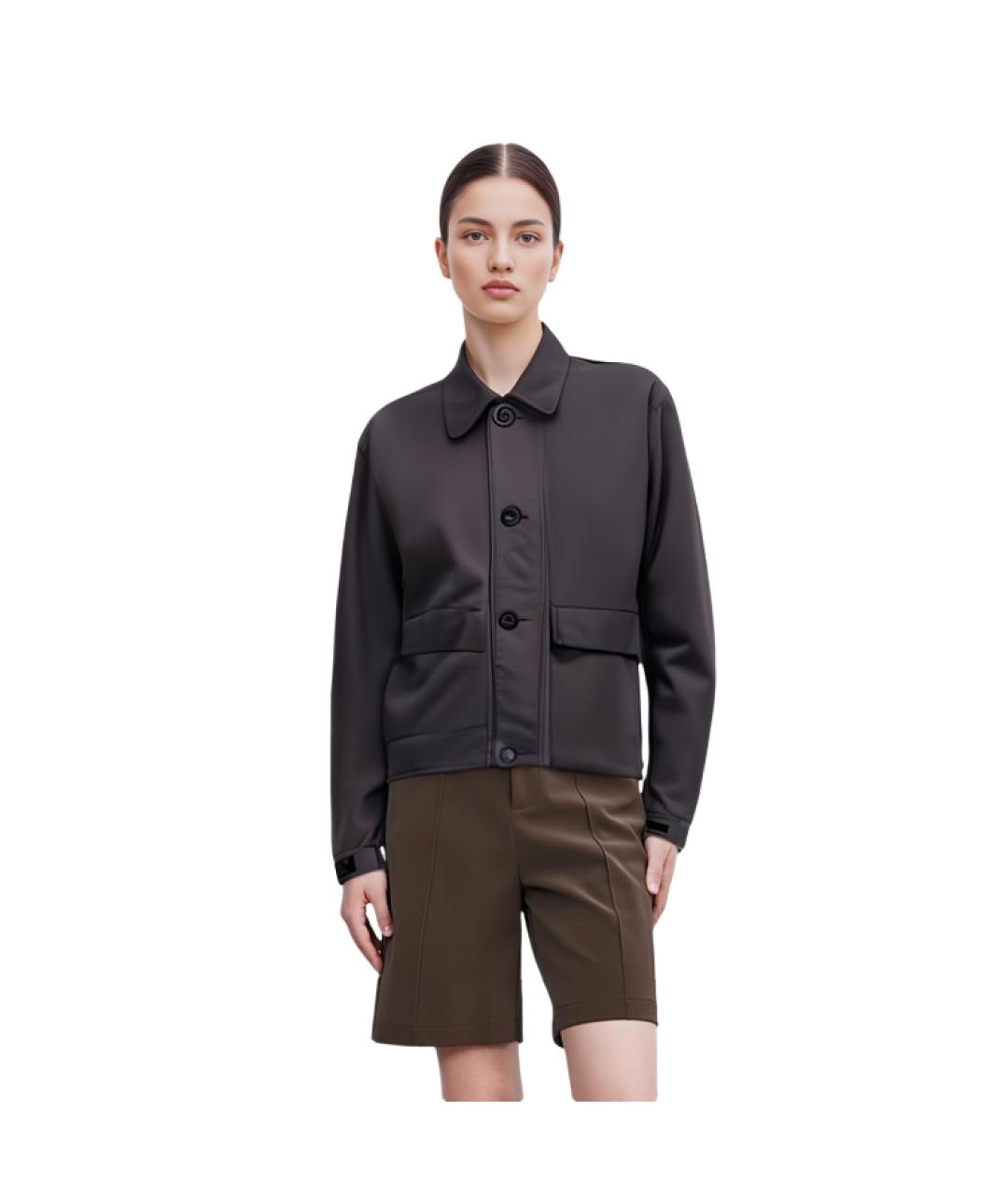 FEAR OF GOD ESSENTIALS Черная хлопковая куртка, фото 3