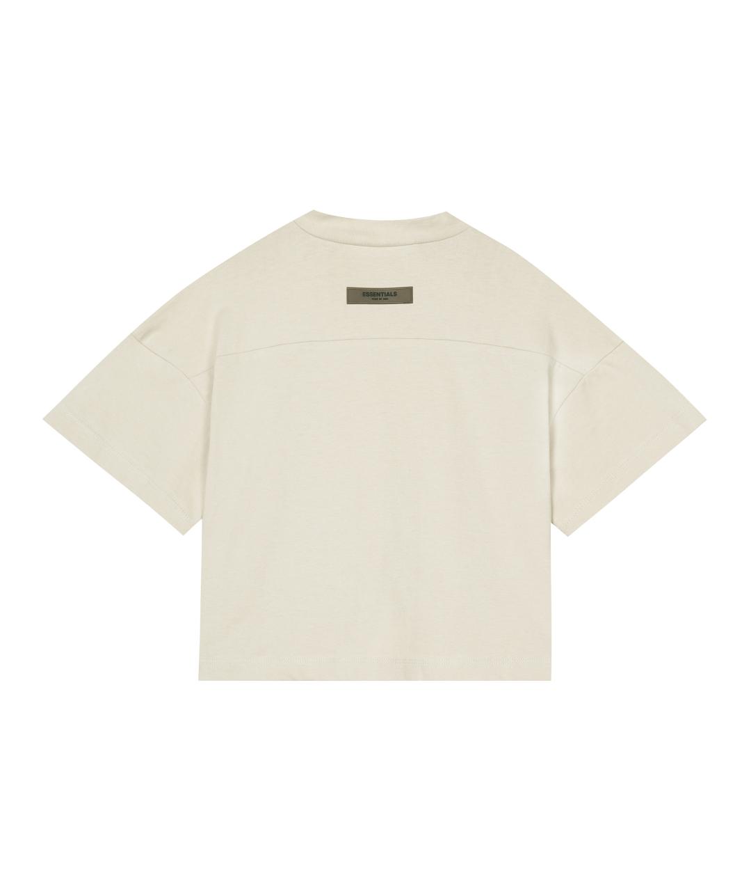 FEAR OF GOD ESSENTIALS Белая хлопковая футболка, фото 2