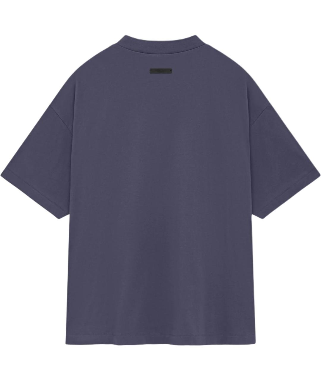 FEAR OF GOD ESSENTIALS Фиолетовая футболка, фото 2