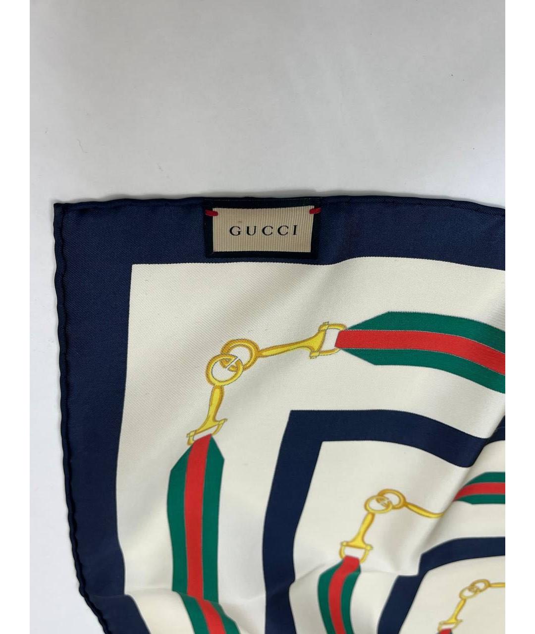 GUCCI Мульти шелковый платок, фото 3