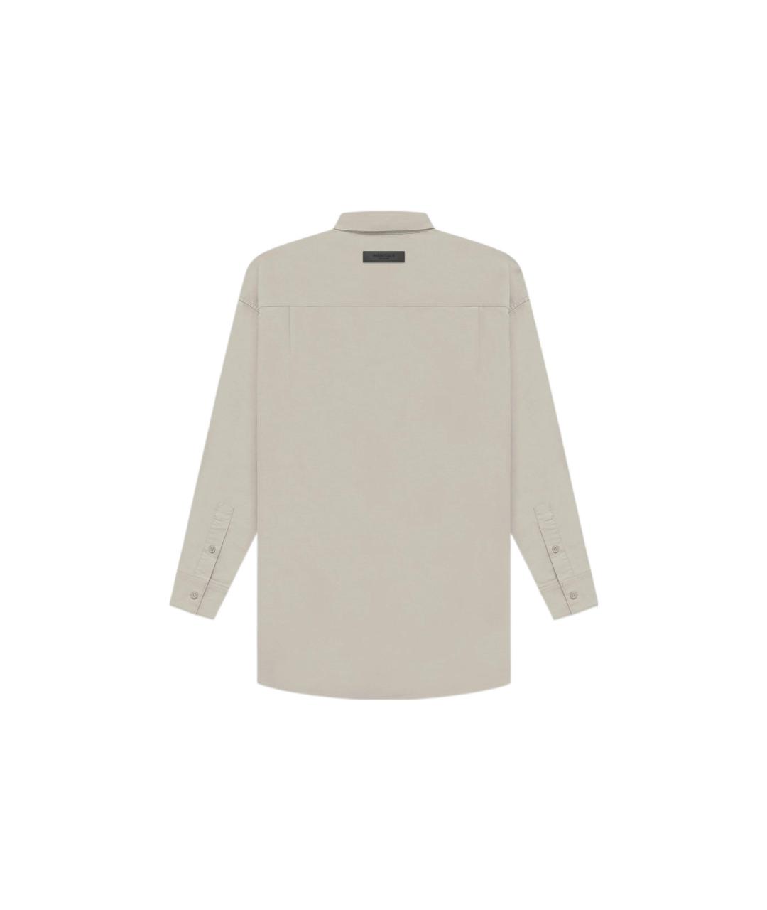 FEAR OF GOD ESSENTIALS Серая хлопковая рубашка, фото 2