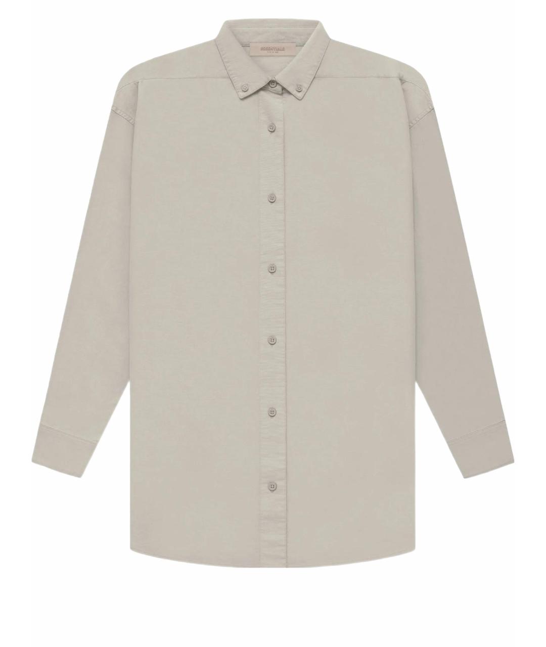 FEAR OF GOD ESSENTIALS Серая хлопковая рубашка, фото 1