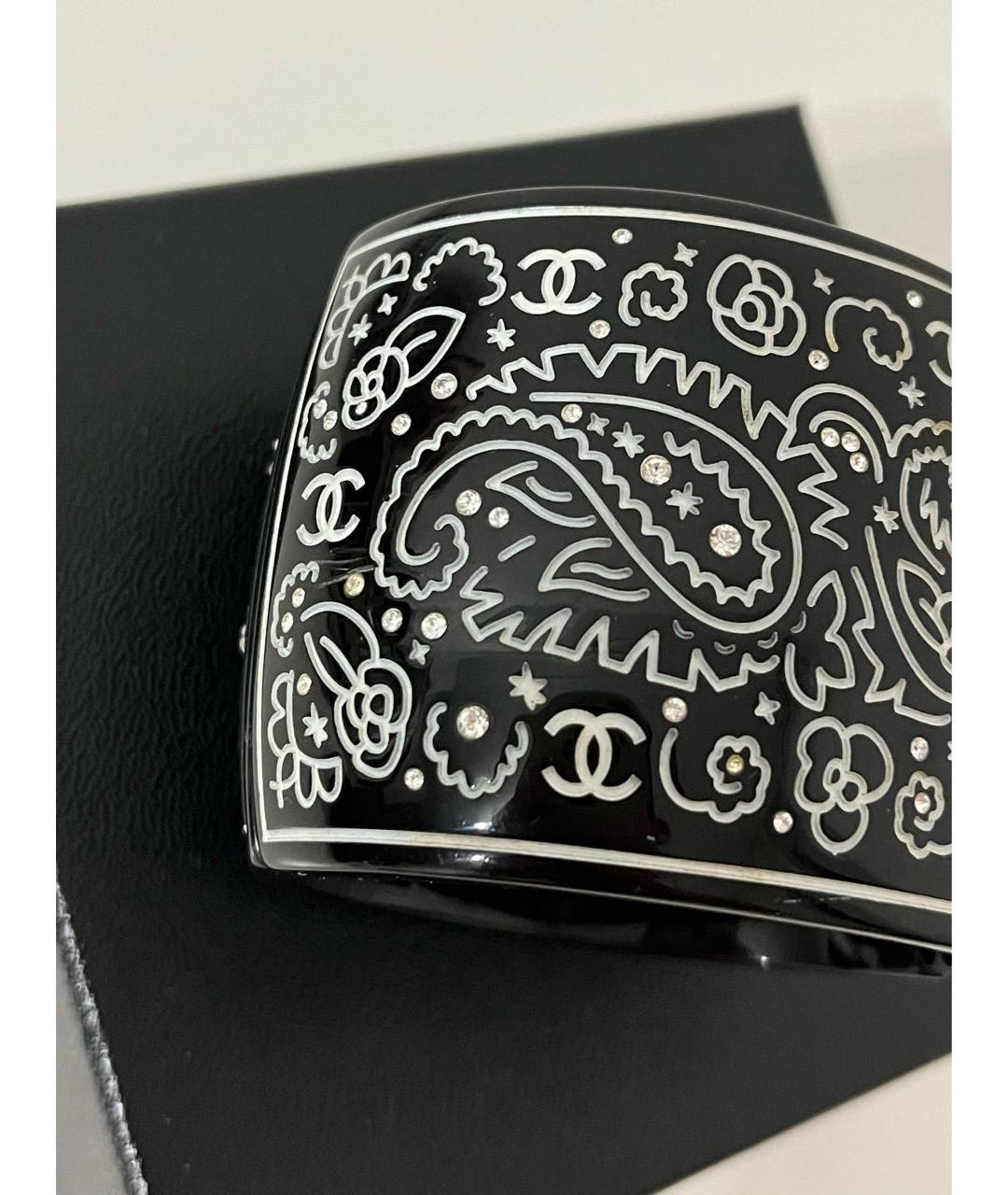 CHANEL Черный браслет, фото 3