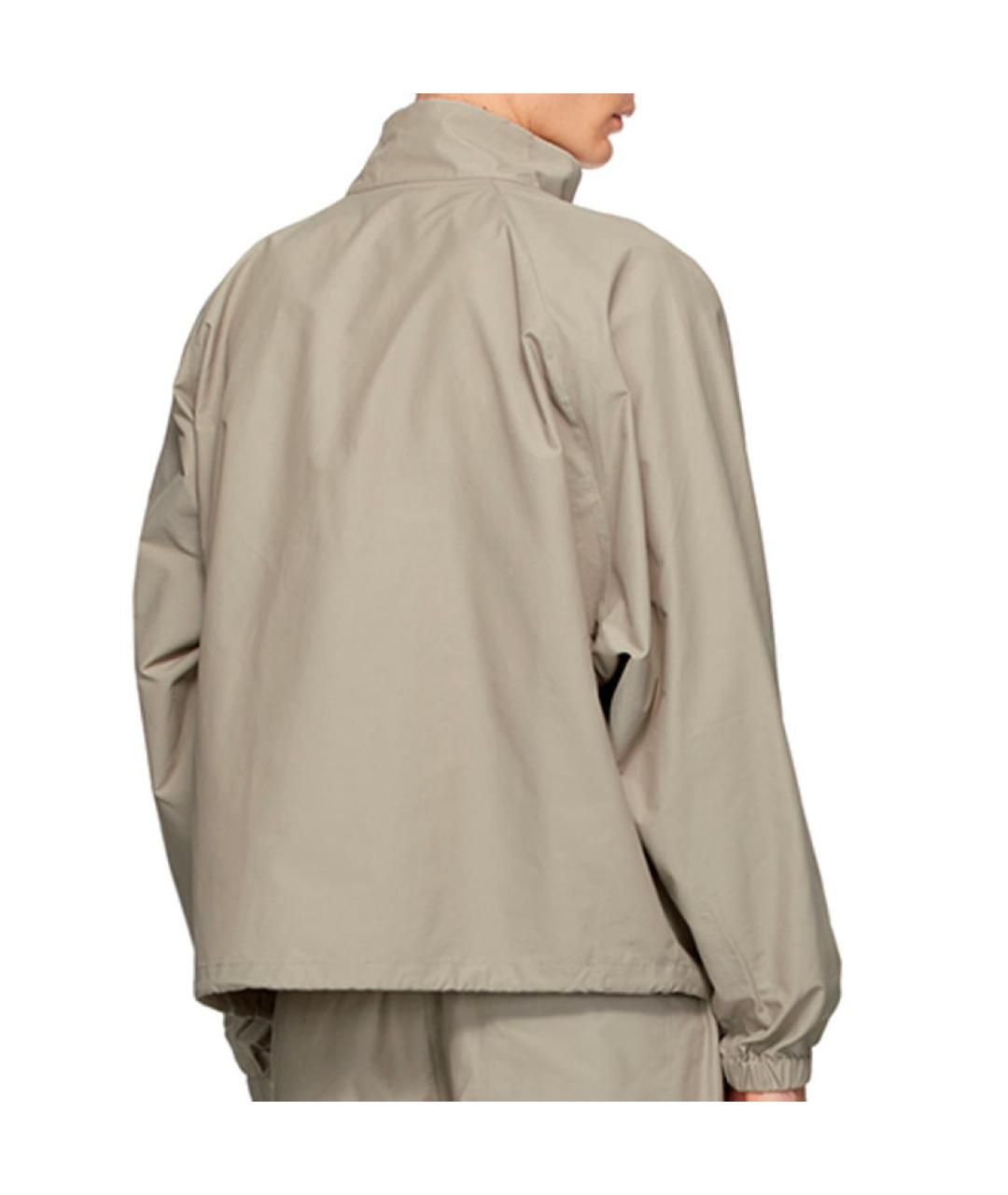 FEAR OF GOD ESSENTIALS Бежевая хлопковая куртка, фото 4