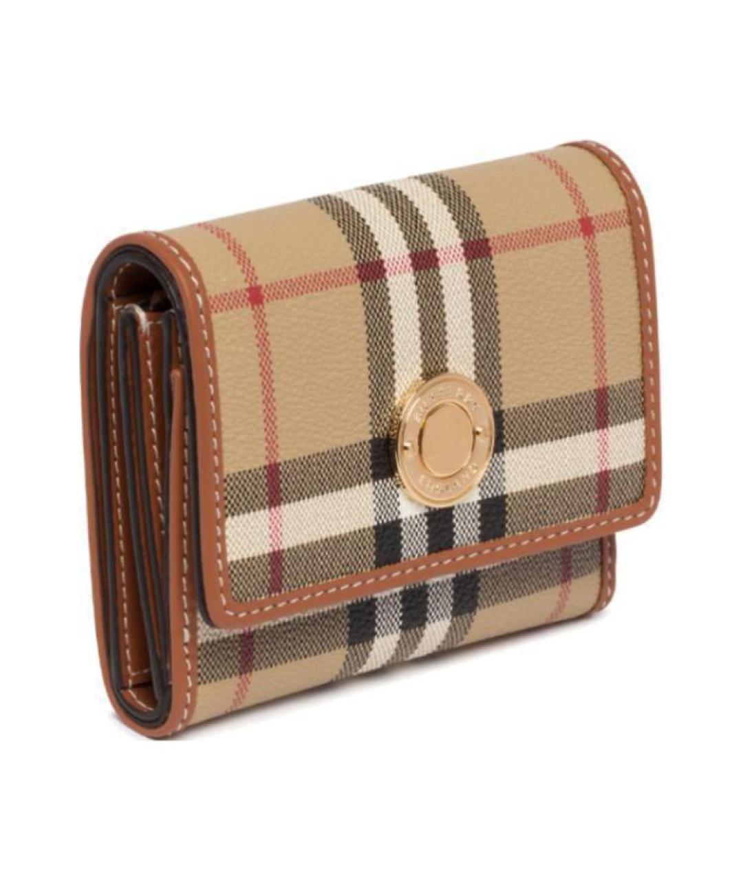 BURBERRY Бежевый кошелек, фото 2