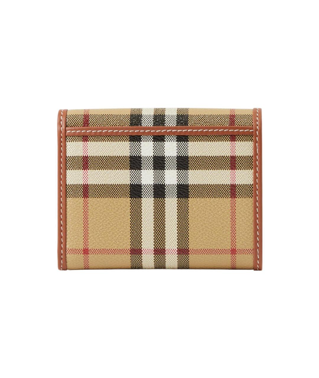 BURBERRY Бежевый кошелек, фото 4
