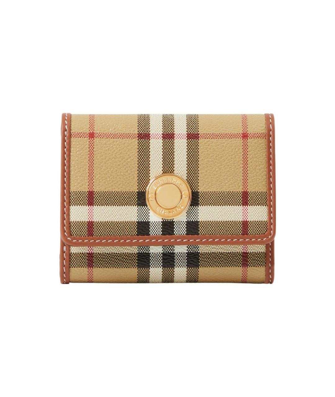 BURBERRY Бежевый кошелек, фото 1