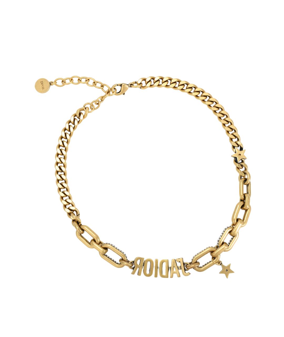 CHRISTIAN DIOR Золотое колье, фото 2