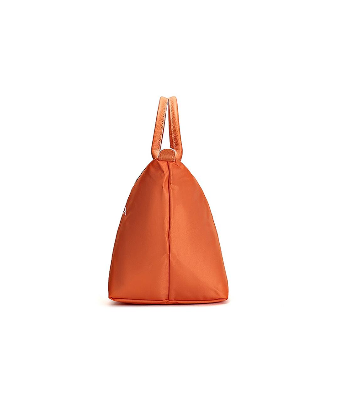 LONGCHAMP Оранжевая сумка тоут, фото 5