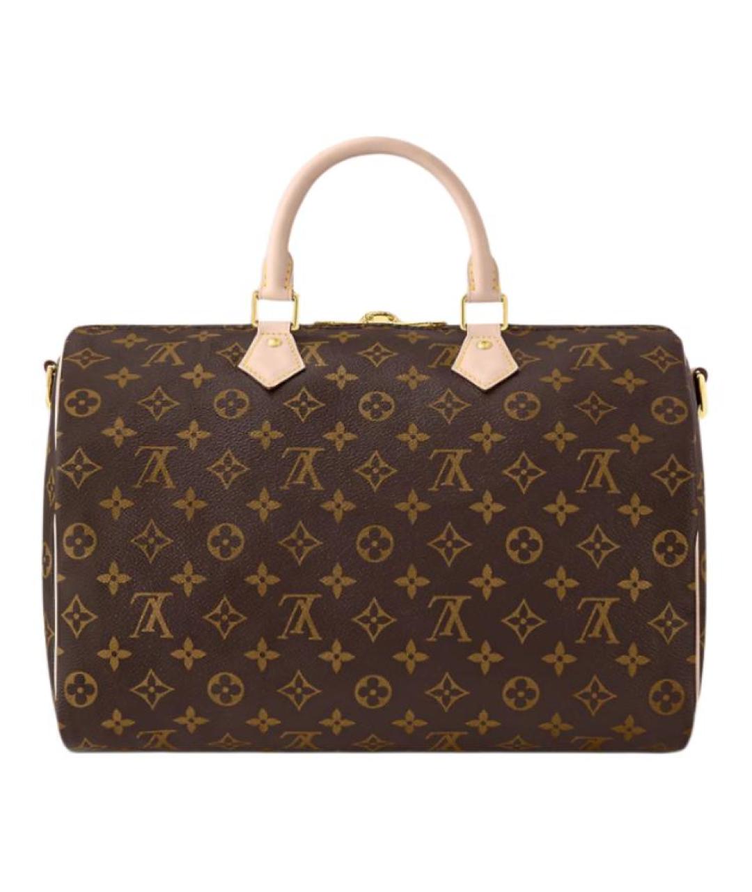LOUIS VUITTON Коричневая сумка с короткими ручками, фото 3