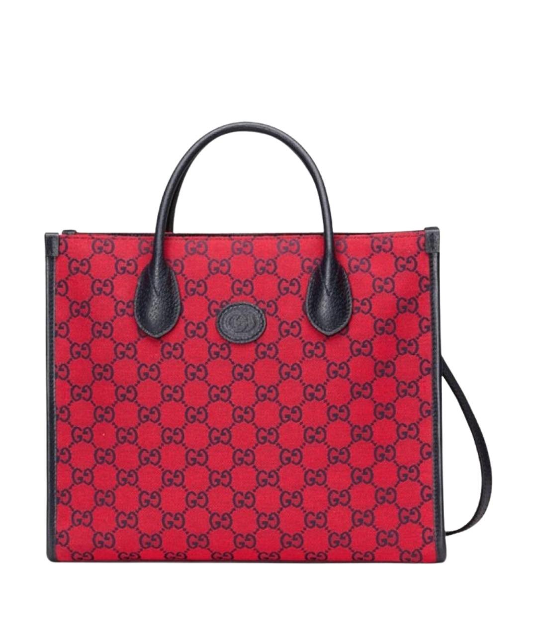 GUCCI Красная сумка через плечо, фото 1
