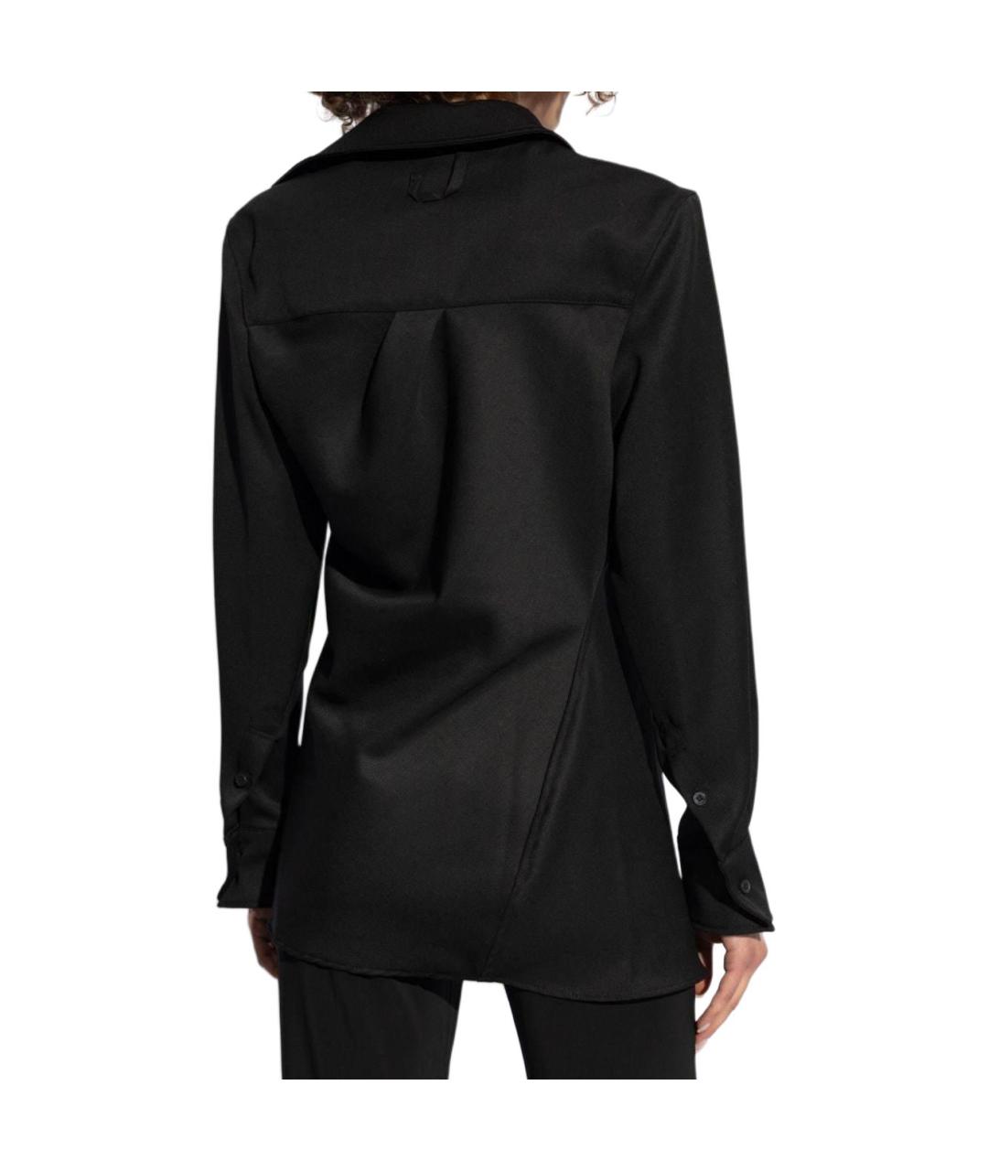 JACQUEMUS Черная рубашка, фото 4