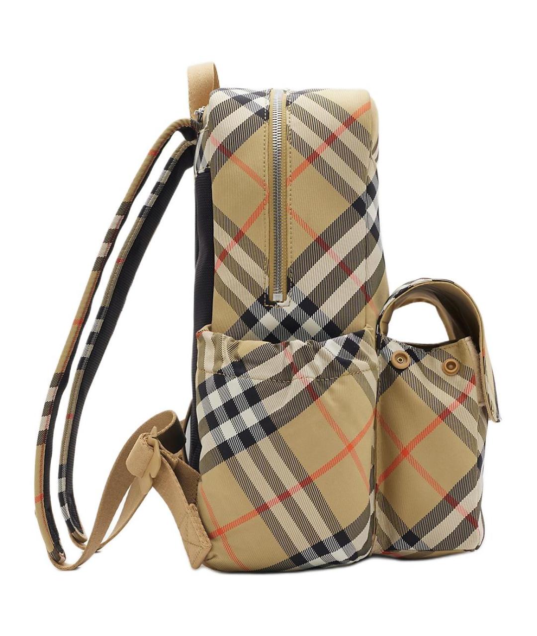 BURBERRY Бежевый рюкзак, фото 2