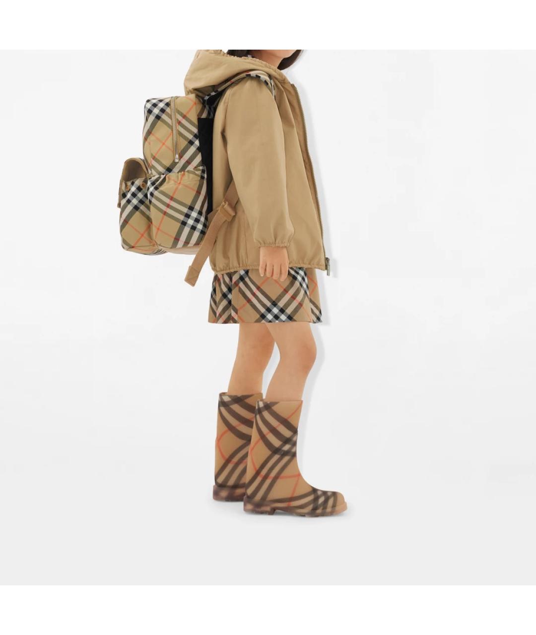 BURBERRY Бежевый рюкзак, фото 5