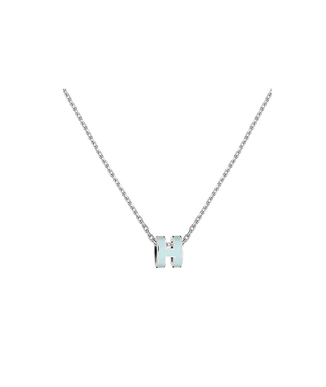 HERMES Серебряная металлическая подвеска, фото 1