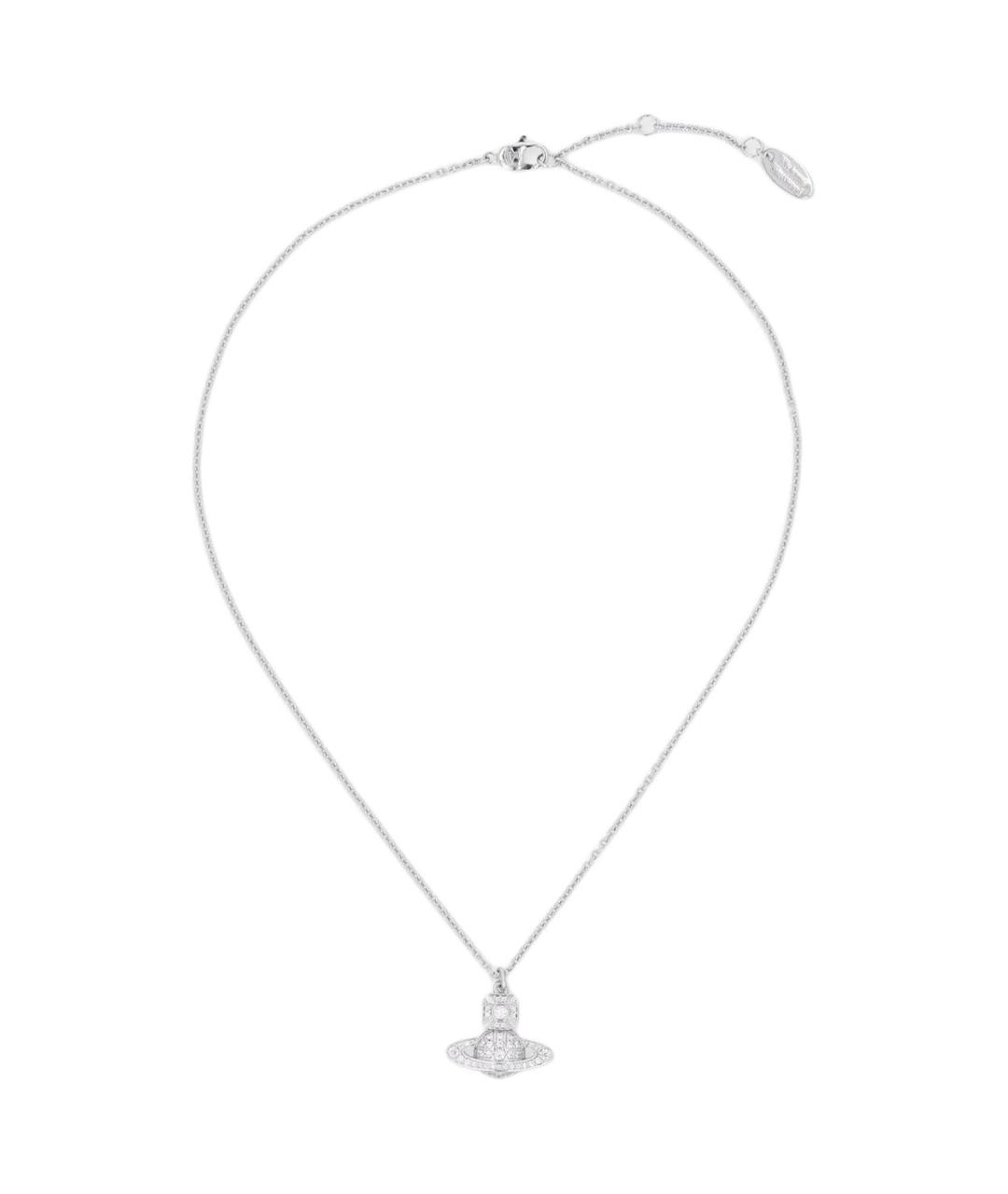 VIVIENNE WESTWOOD Серебряная латунная цепочка, фото 2