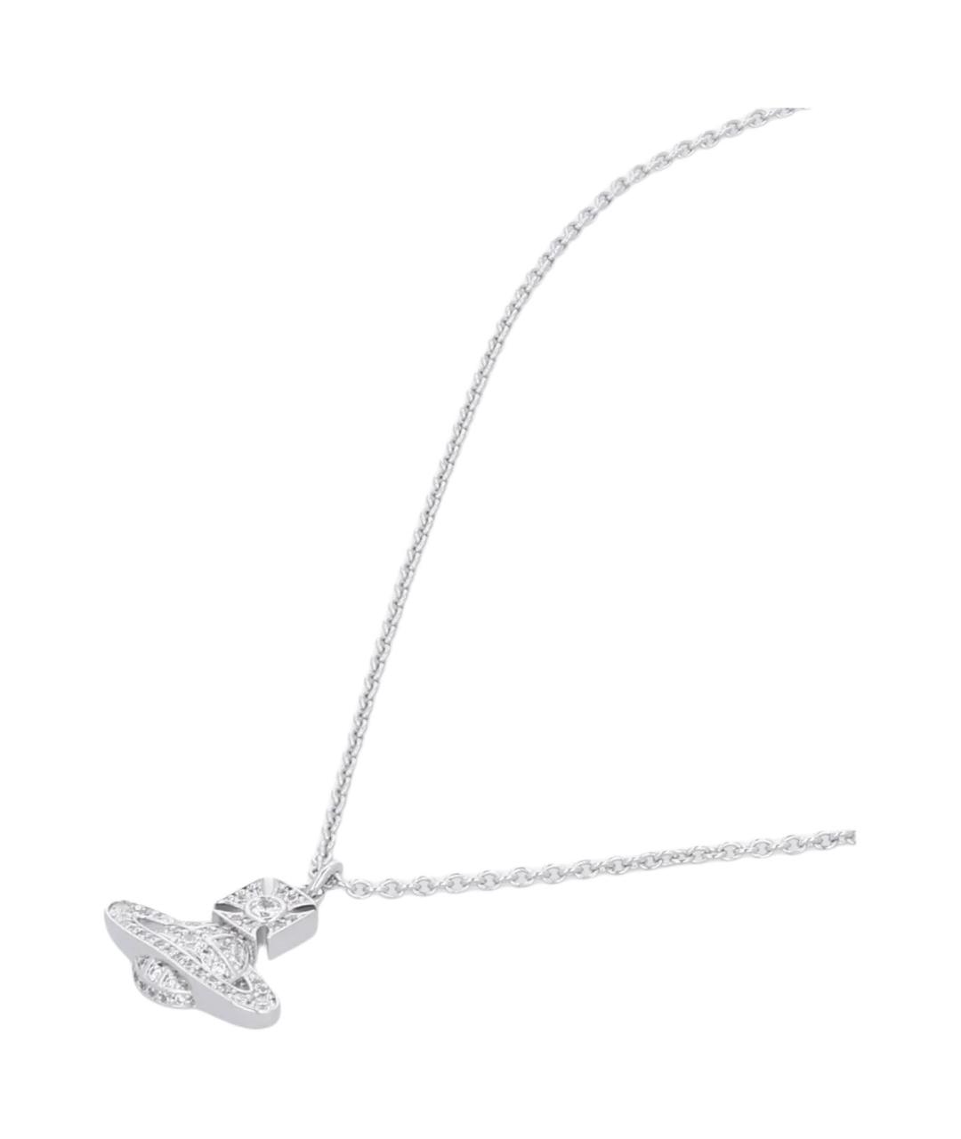 VIVIENNE WESTWOOD Серебряная латунная цепочка, фото 3