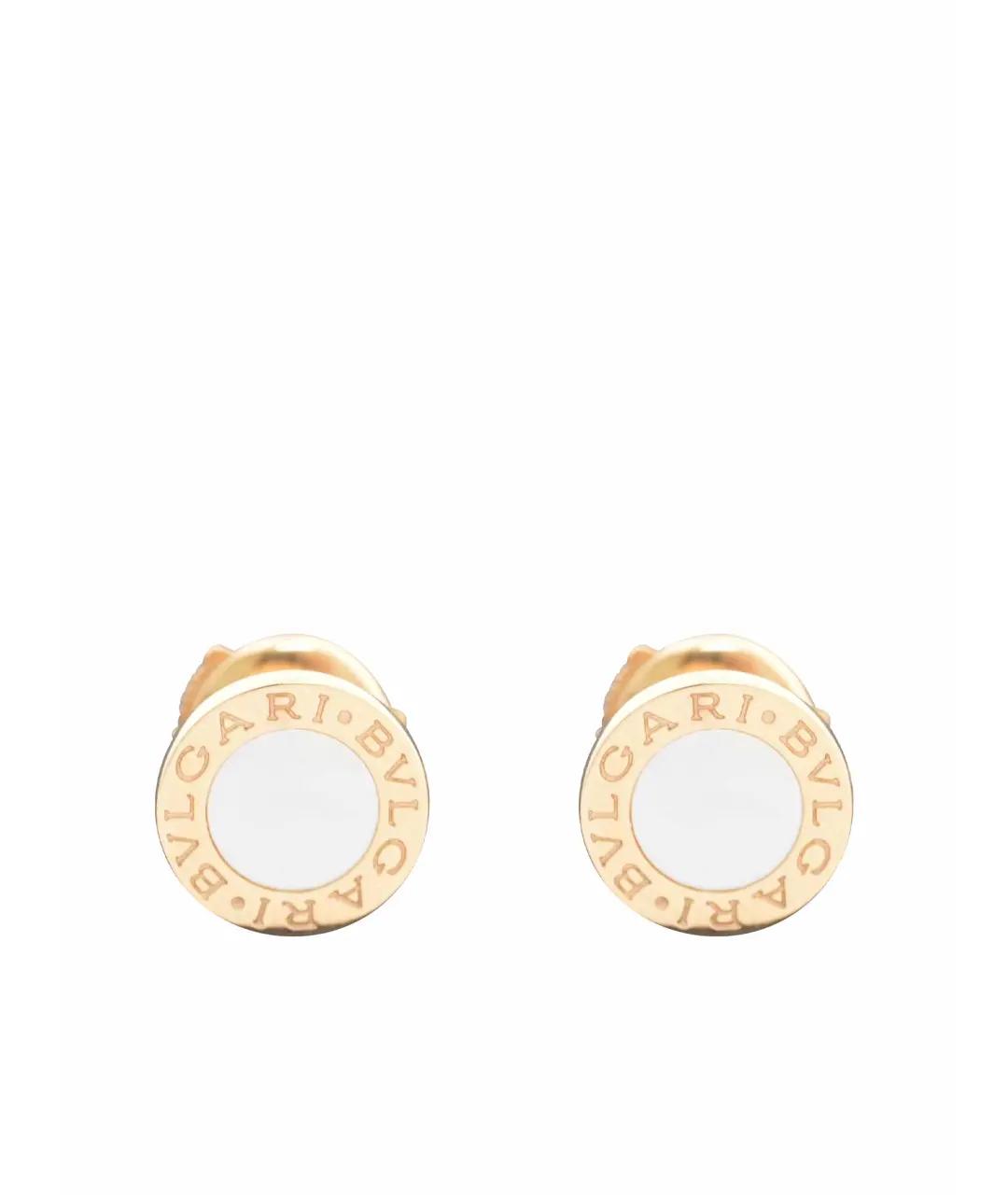 BVLGARI Розовые серьги из розового золота, фото 1