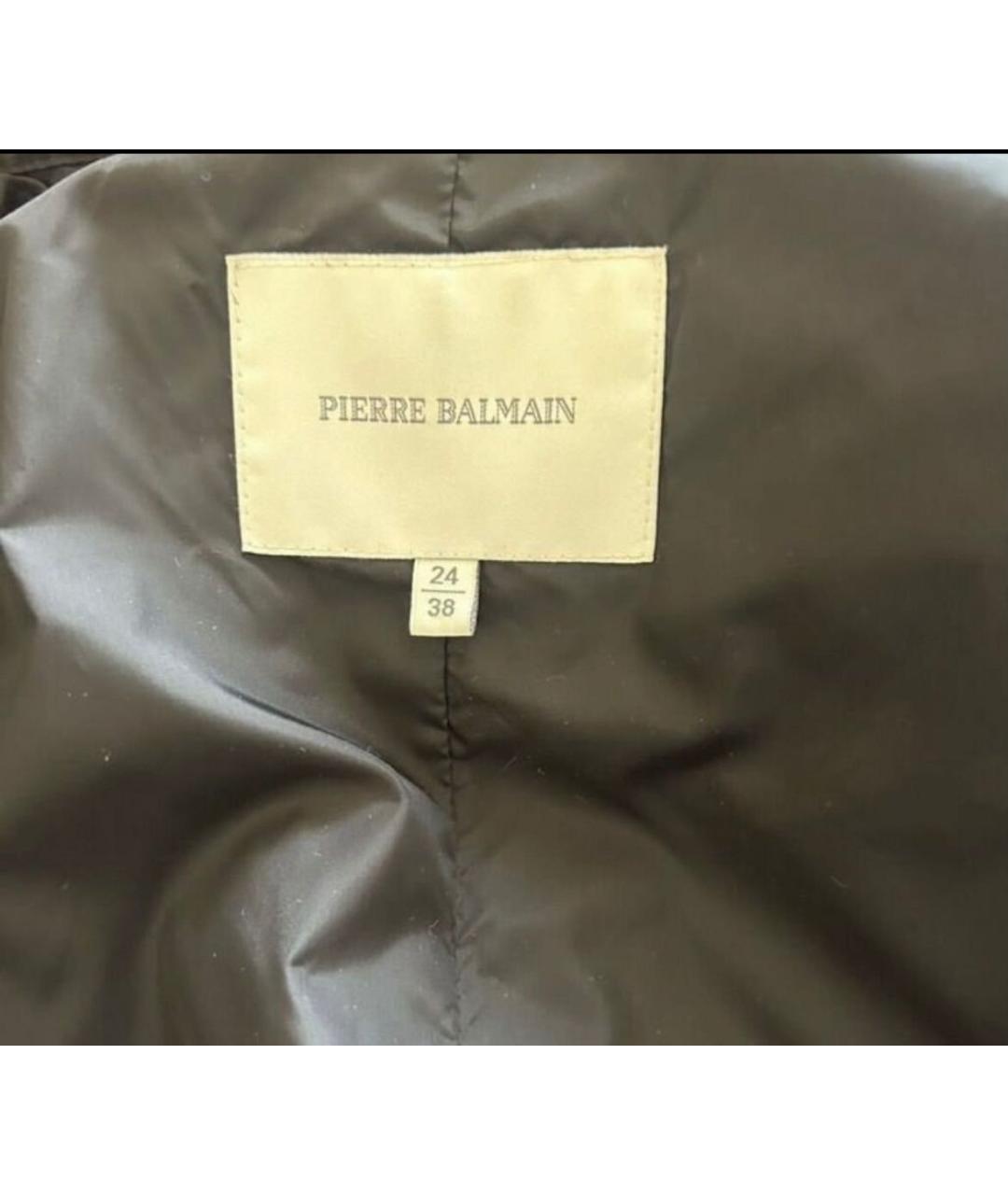 PIERRE BALMAIN Черный пуховик, фото 3