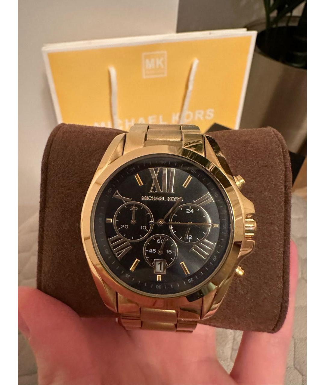 MICHAEL KORS Золотые часы, фото 3