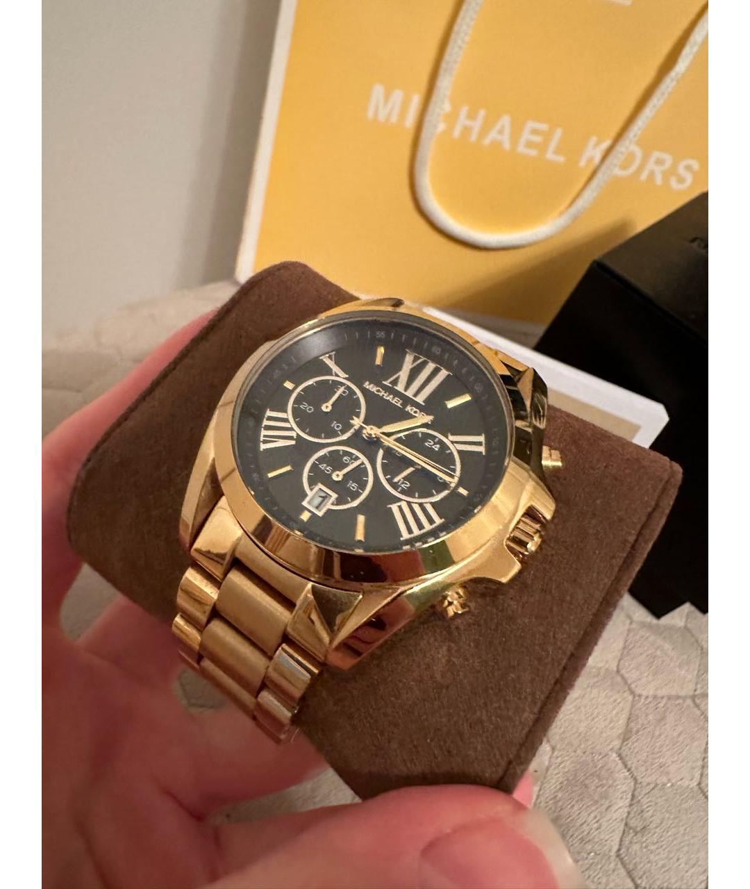 MICHAEL KORS Золотые часы, фото 8