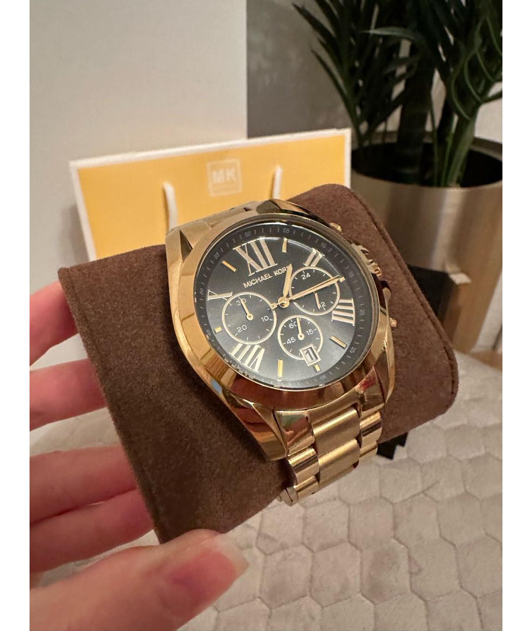 MICHAEL KORS Золотые часы, фото 5