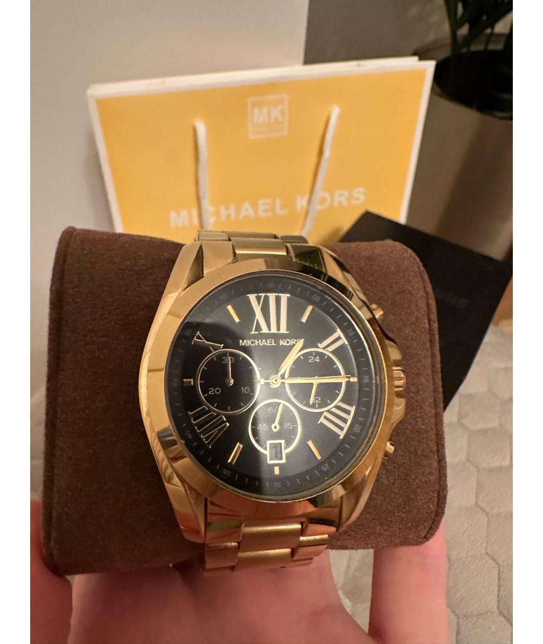 MICHAEL KORS Золотые часы, фото 6