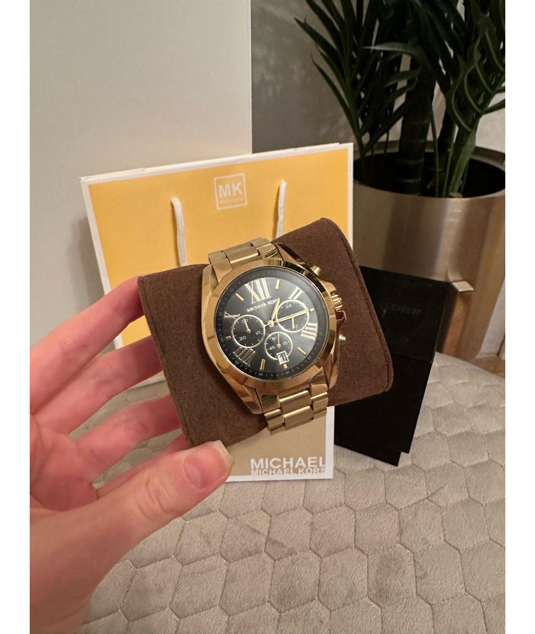 MICHAEL KORS Золотые часы, фото 4