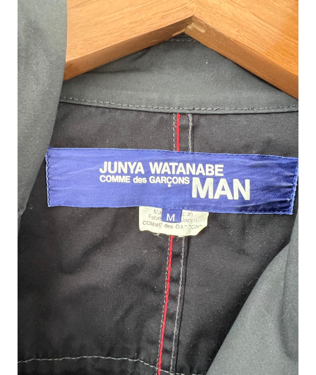 JUNYA WATANABE COMME DES GARÇONS Темно-синяя парка, фото 3