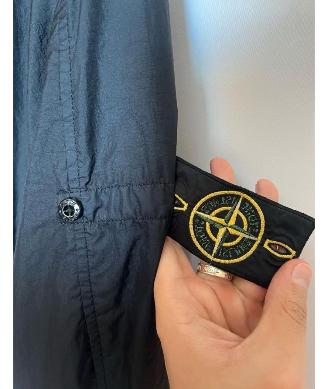 STONE ISLAND Черная куртка, фото 4