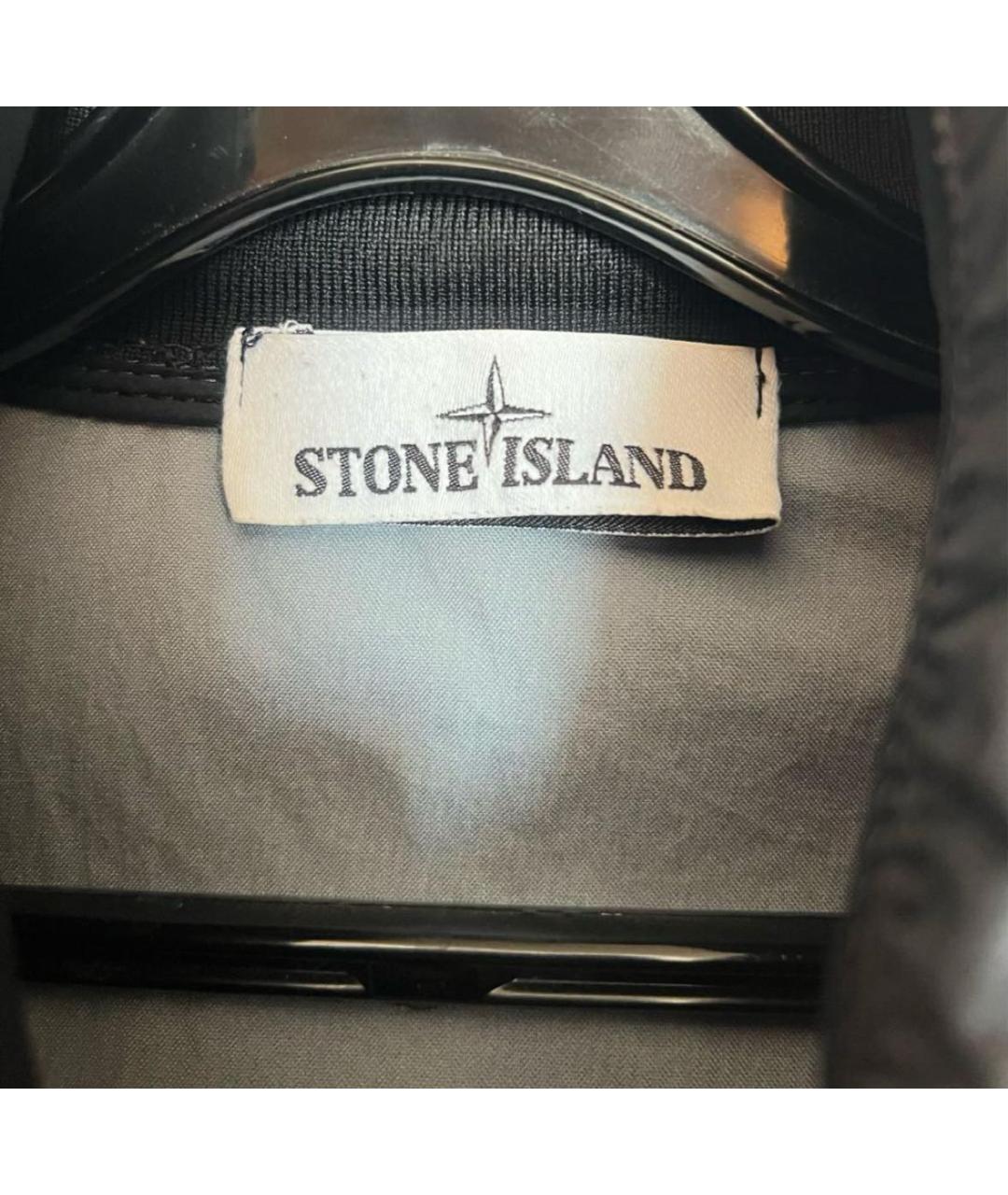 STONE ISLAND Черная куртка, фото 5