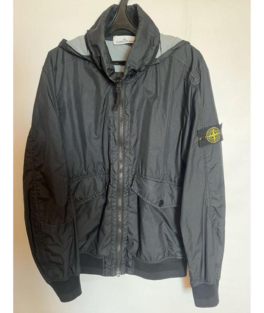 STONE ISLAND Черная куртка, фото 8