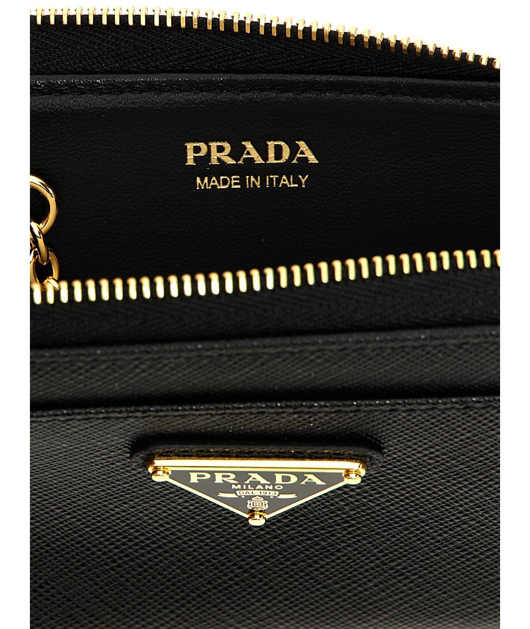 PRADA Черная ключница, фото 3