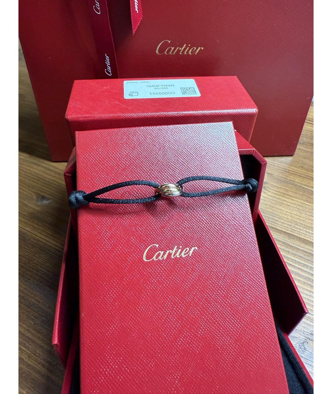 CARTIER Черный браслет из розового золота, фото 6