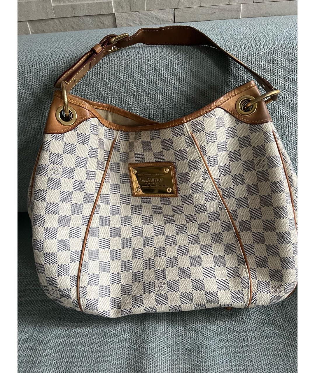 LOUIS VUITTON Белая сумка тоут, фото 7