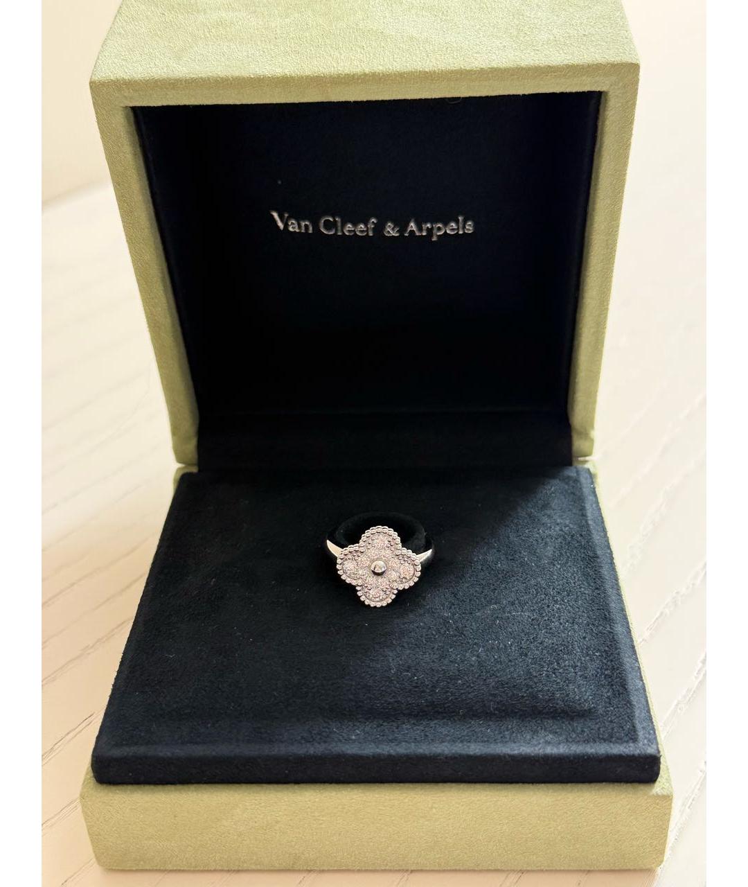 VAN CLEEF & ARPELS Серебряное кольцо из белого золота, фото 7